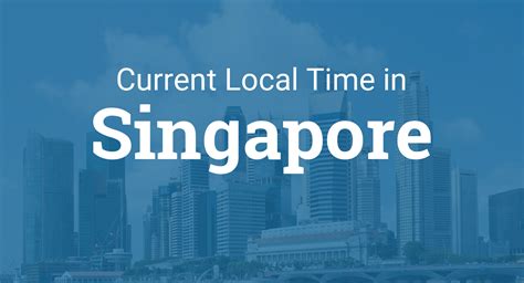 singapore current time zone